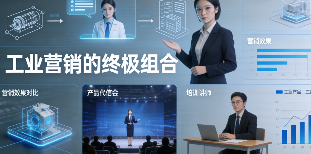 为何三维动画与虚拟角色是工业营销的终极组合？三维动画与虚拟角色如何重塑机械产品营销？