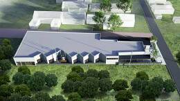 村史及陶瓷展馆建筑外观设计