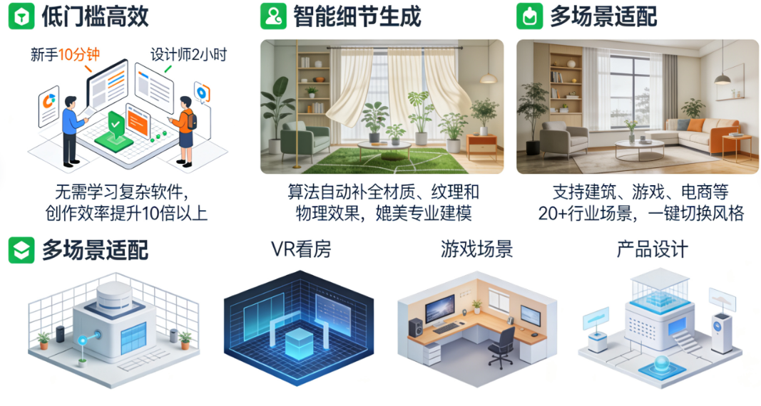 推开创意新次元:无需建模经验,如何指挥算法构建三维世界?