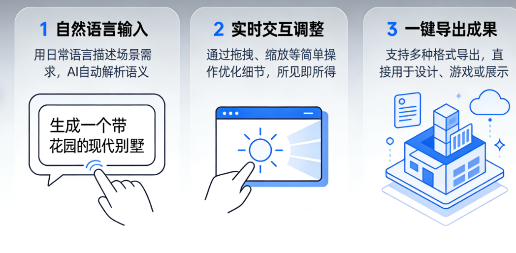 推开创意新次元:无需建模经验,如何指挥算法构建三维世界?