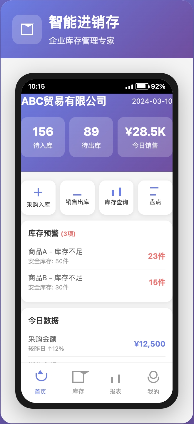 智能进销存系统