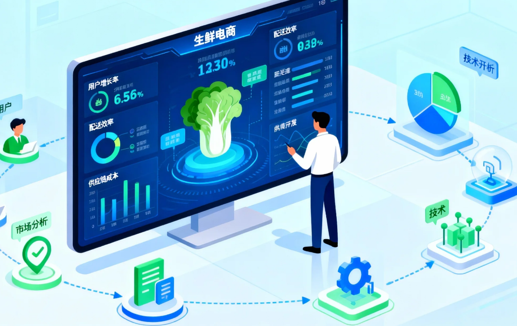 抓住下一个风口:详解一小时达生鲜平台app开发构建全流程