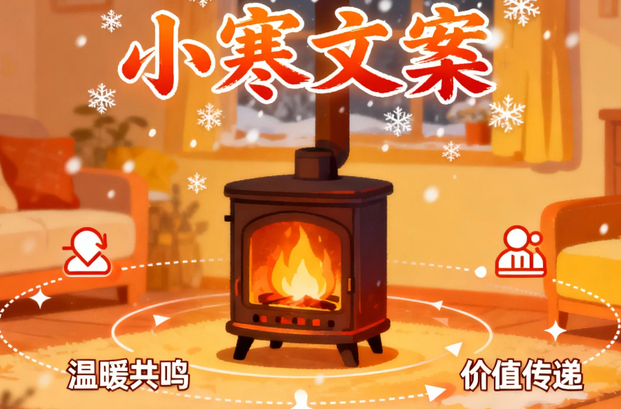 小寒节气文案的底层心法：如何用文字传递冬日温暖与营销价值