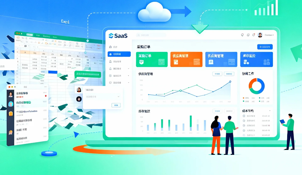 采购供应链SaaS全流程协同系统：别再让Excel拖垮你的团队效率！