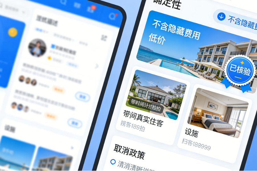 C端酒店在线预订软件产品研发策划：如何破解“用户只比价不预订”的核心困局？