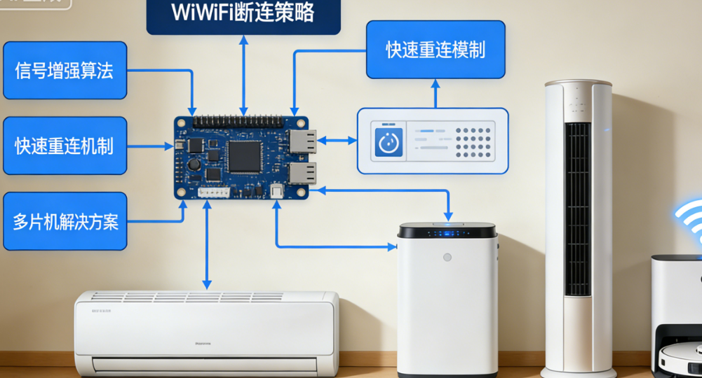 智能家电单片机开发项目指南:如何破解“Wi-Fi断连”与“待机高功耗”两大行业顽疾?