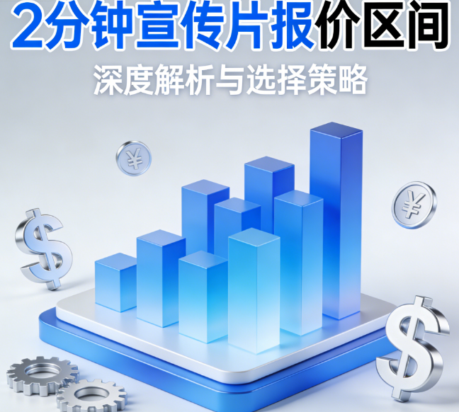 做2分钟宣传片要多少钱？深度解析真实报价区间与选择策略