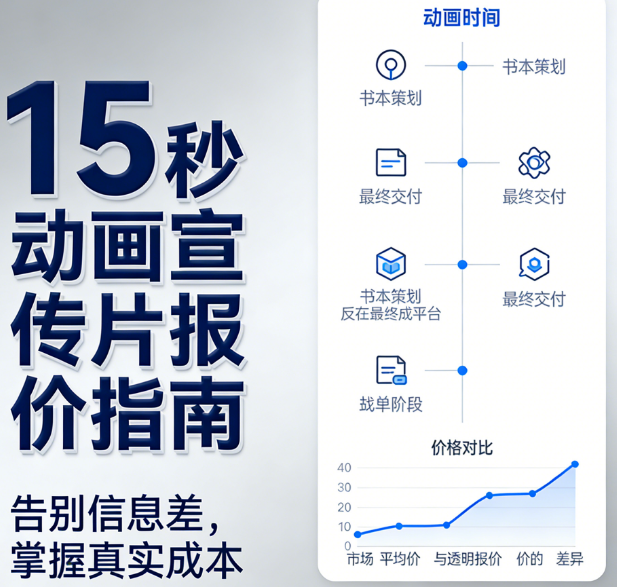 做15s动画宣传片价格是多少?一份打破行业信息差的完整报价指南
