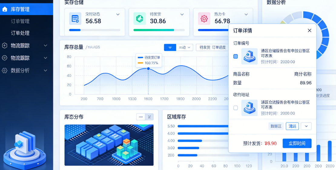 仓库仓储发货后台开发模板：打造高效智能的物流管理系统