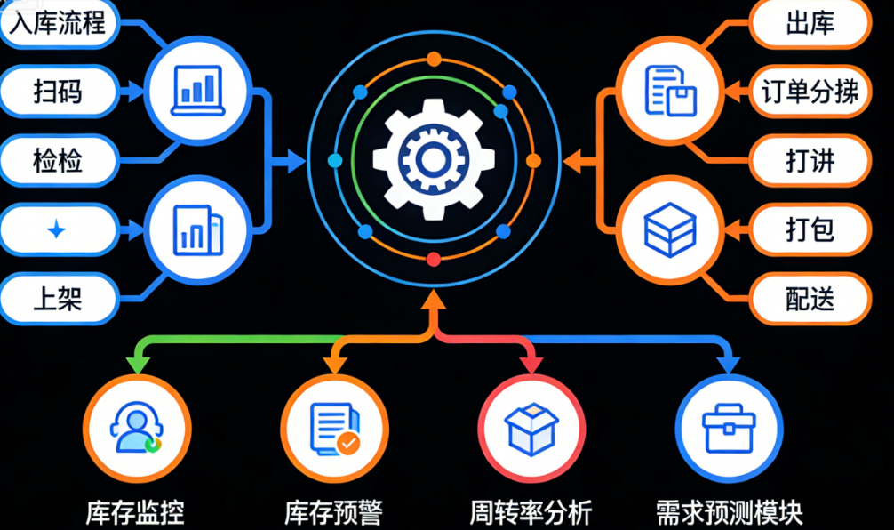 仓库仓储发货后台开发模板：打造高效智能的物流管理系统