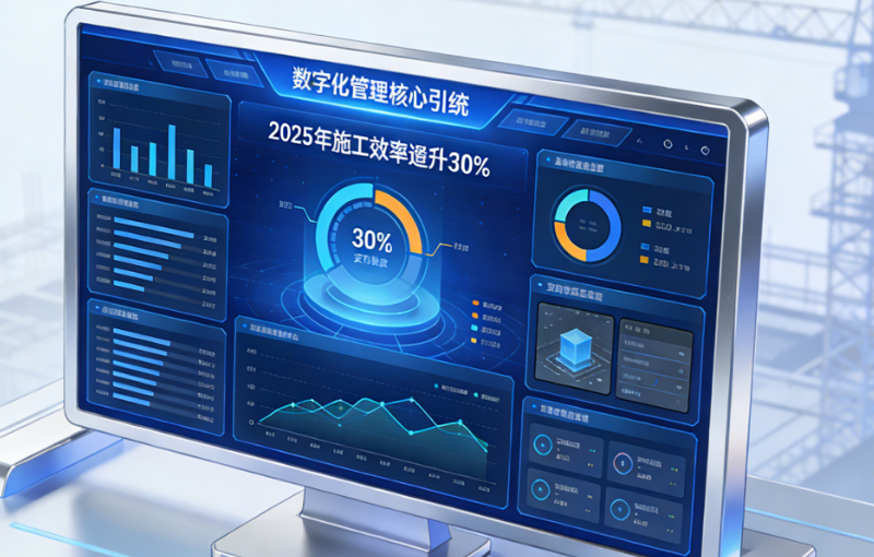 智慧建筑工地管理:2025年施工效率跃升30%的四个核心引擎