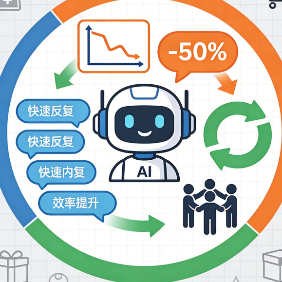 成本直降50%?揭秘电商零售的AI数字人如何优化客服团队效率模型