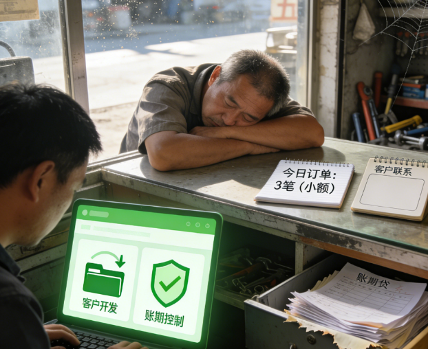 五金老板的生意困局:客户难寻、订单琐碎、账期太长?一个工具能否破局?