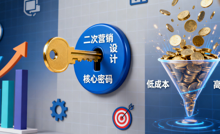 解锁二次营销设计的核心密码:低成本撬动高回报的终极策略