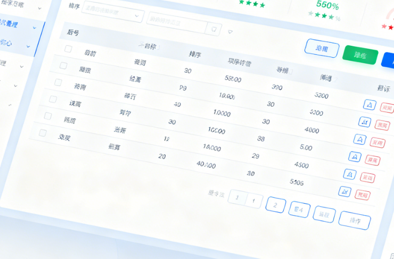 后台系统UI设计:3大交互效率优化策略与5类高频页面模板