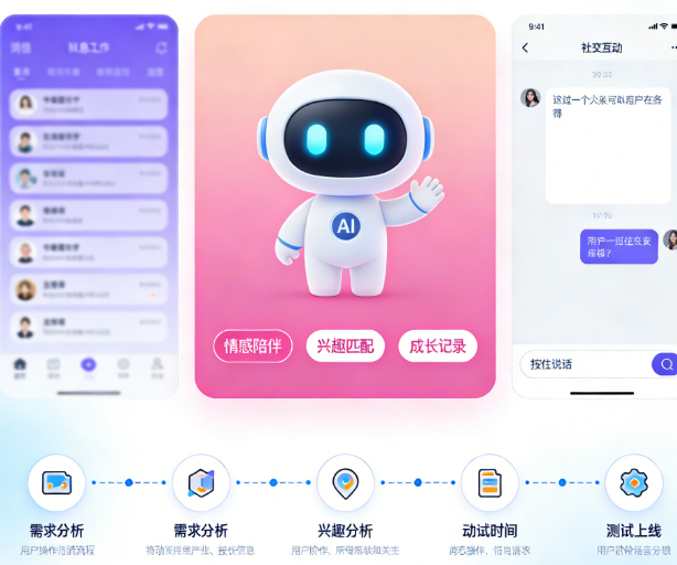抢占2026年社交新红利:从概念到上线,打造“AI陪伴型”社交小程序的实战指南