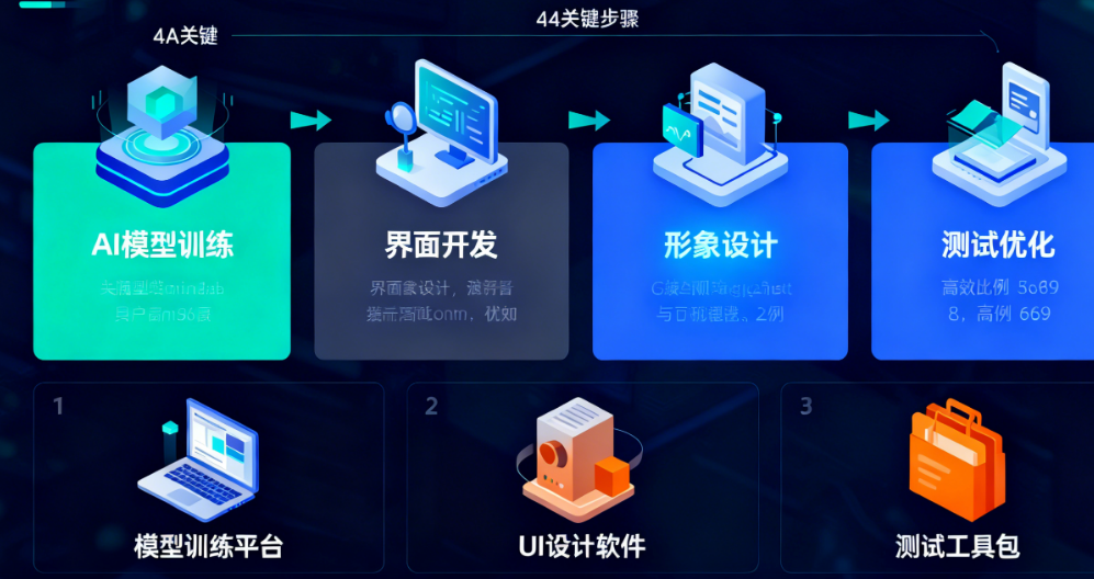 开发AI克隆人小程序的4大关键步骤与3种高效工具
