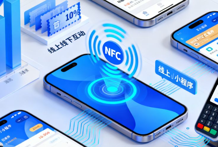高黏互动如何设计?O2O数据如何增长?——小程序NFC数字化平台开发与商业化