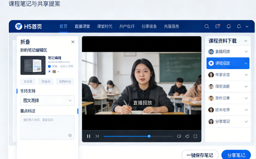 H5直播课堂死气沉沉？破解互动难题的5大策略与3个沉浸式场景设计