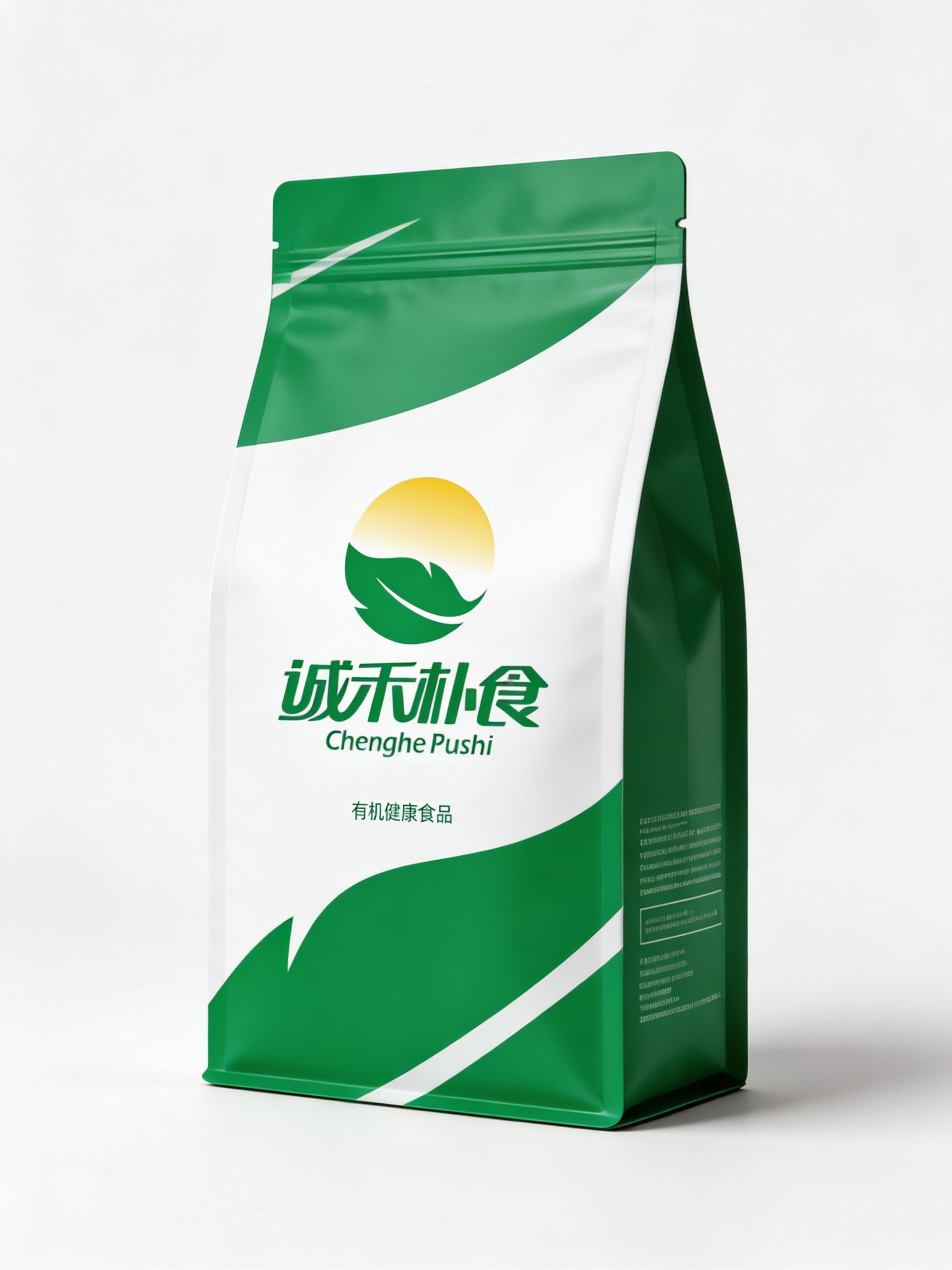 诚禾朴食LOGO设计
