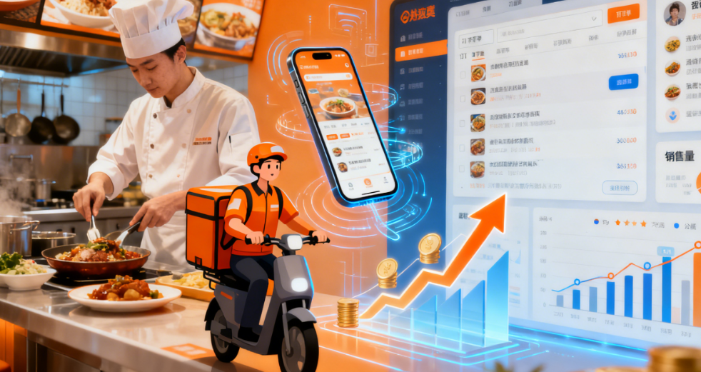 餐厅线上盈利的5大障碍及外卖订餐系统的4步破局方案全解析