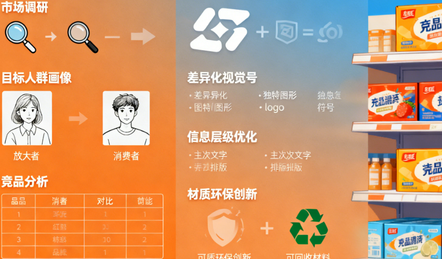 从零到一打造零售包装 | 助力新品销量提升50%的包装策略