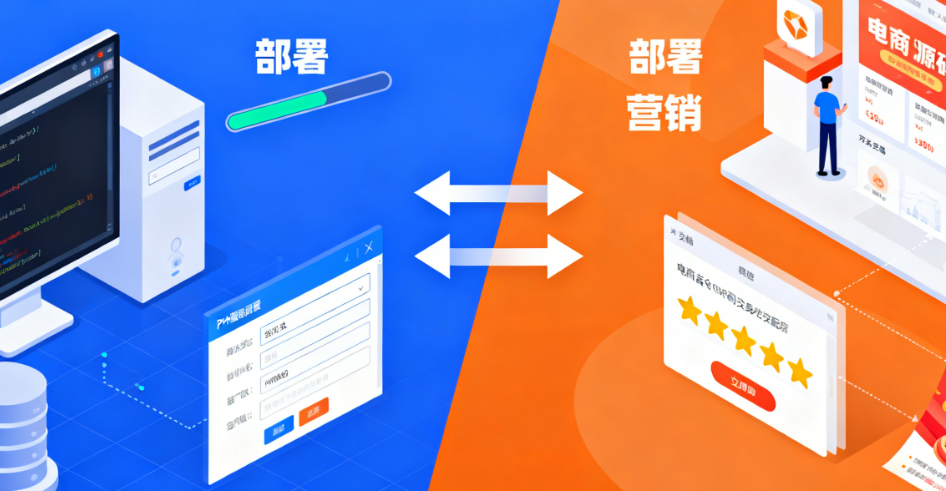 快速实现PHP源码商业价值：必懂的3步部署心法与4种高效营销策略