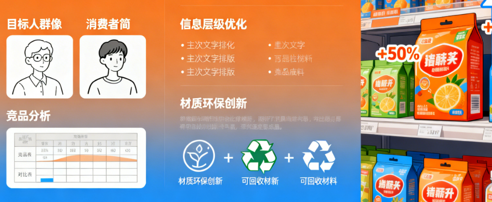 从零到一打造零售包装 | 助力新品销量提升50%的包装策略