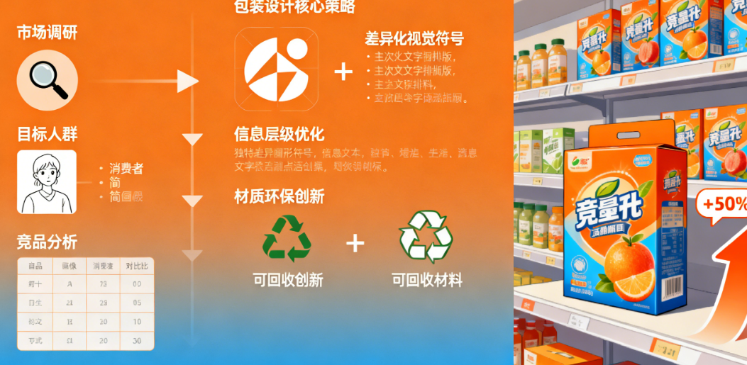 从零到一打造零售包装 | 助力新品销量提升50%的包装策略