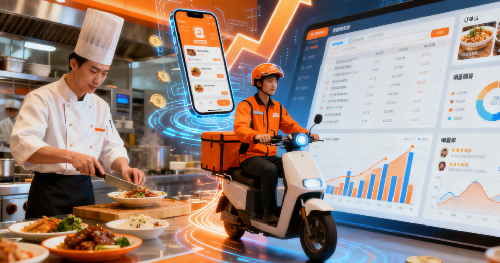 餐厅线上盈利的5大障碍及外卖订餐系统的4步破局方案全解析