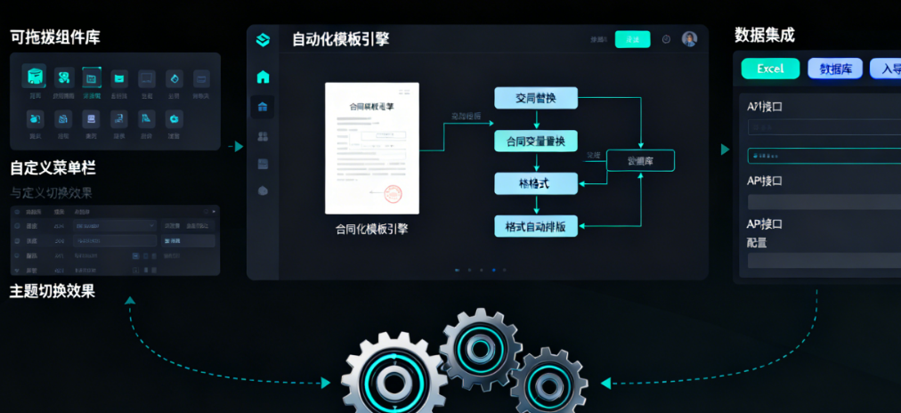 文字处理软件二次开发：定制界面、自动化模板与数据集成解决方案
