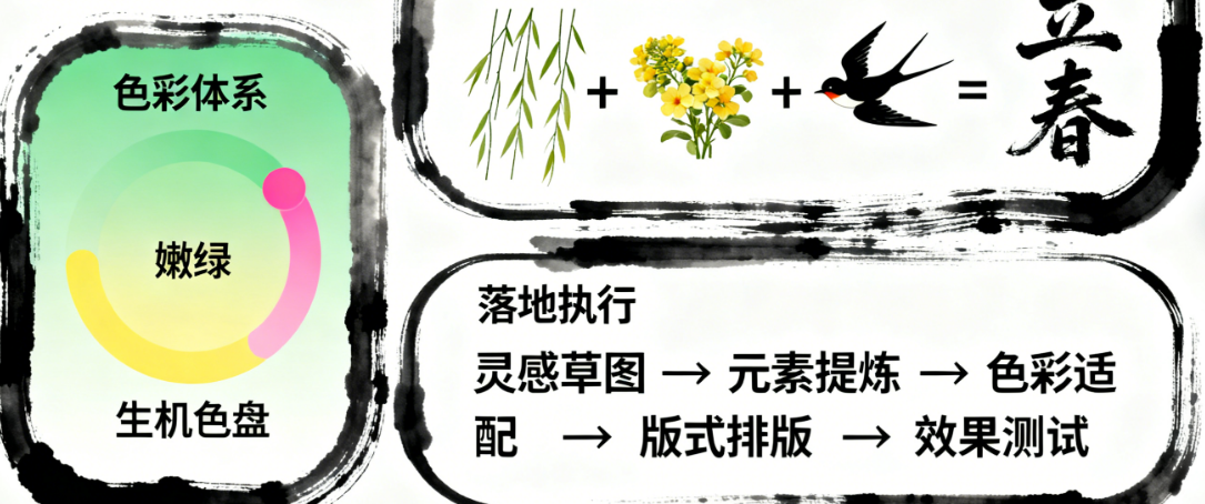 从色彩到元素:立春主题广告设计的创意方法与落地执行指南
