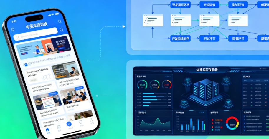 降本增效：双语混合开发APP（一次开发多端部署）及长期低成本运维方案