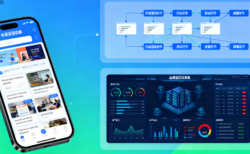 降本增效：双语混合开发APP（一次开发多端部署）及长期低成本运维方案