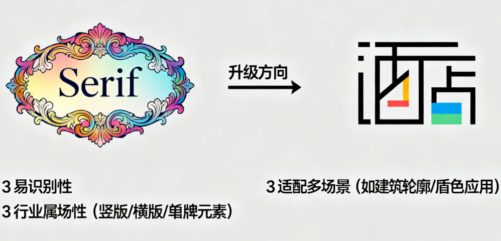 酒店商标设计过时了?如何为您的酒店升级一个现代、易识别的LOGO