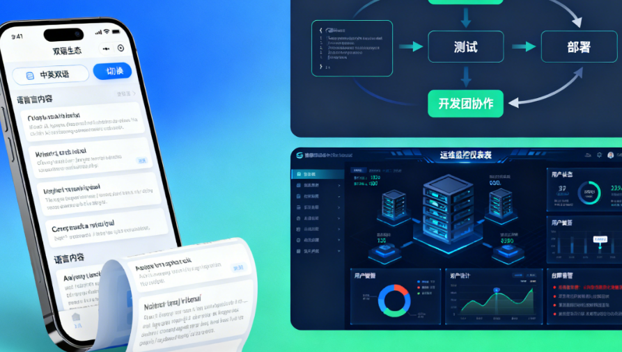 降本增效：双语混合开发APP（一次开发多端部署）及长期低成本运维方案