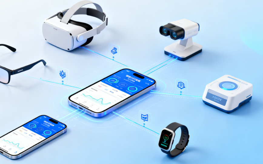 视觉训练效果不佳?可能是设备没选对!APP可联动的硬件设备详解