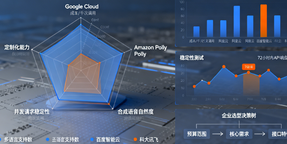 AI语音生成API接口怎么选？企业级应用成本与稳定性对比