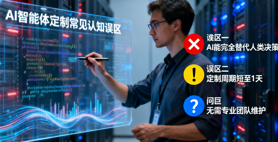 AI智能体定制必须解决的7个认知误区与5层架构设计（从感知到行动的全链路拆解）