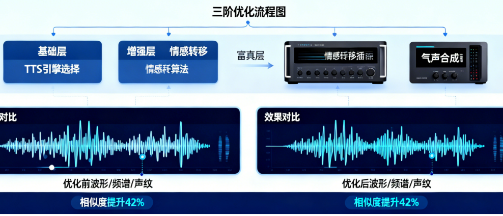 你的AI语音为什么总像机器人？深度拆解情感、节奏与气声模拟，实现以假乱真的核心秘诀