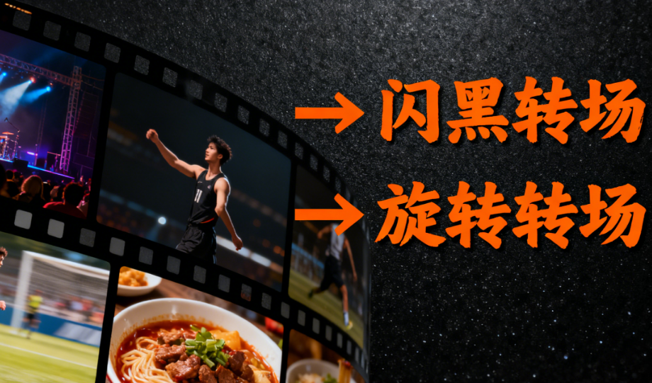 转场适配指南:旅行Vlog、科技片、混剪…你的视频该配什么“衔接魔法”?