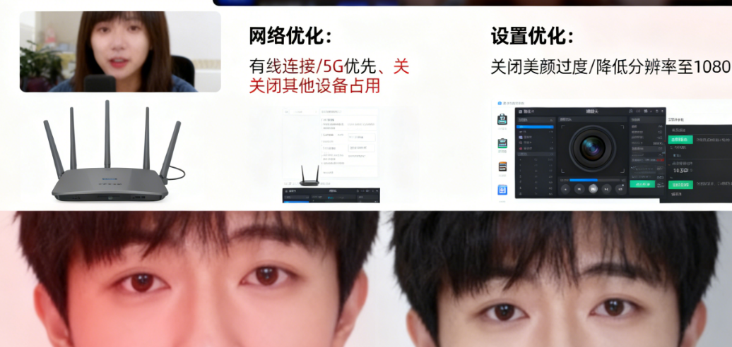 告别模糊、卡顿与绿边:一文解决三大直播画质顽疾