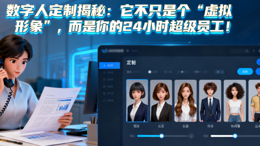 数字人定制究竟是什么?它能解决我的哪些实际问题?