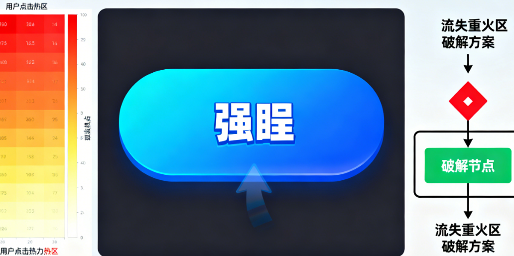 用户点击热区在哪？哪个按钮最吸睛？流失重灾区如何破解？