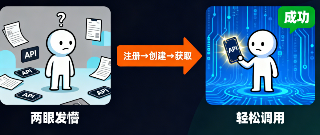 手把手带你通关API密钥申请：从“两眼发懵”到“轻松调用”