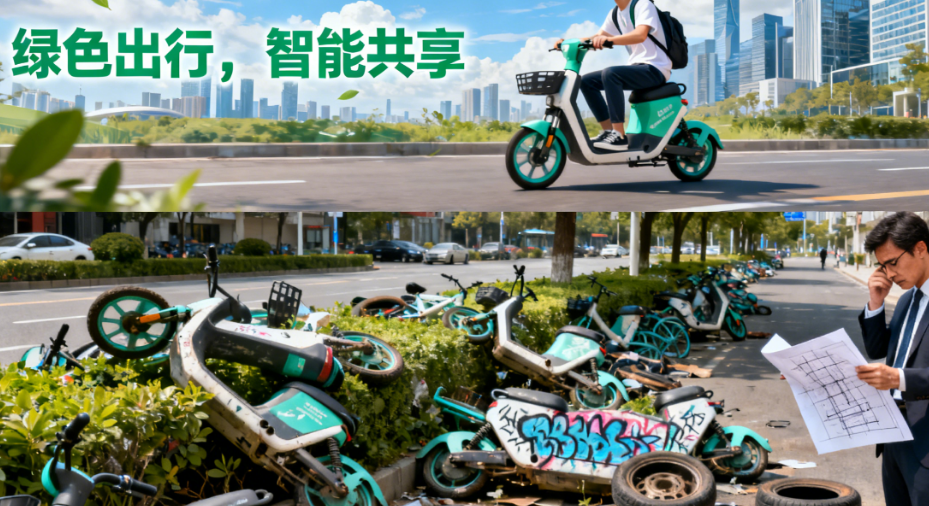 共享电动车小程序开发与城市交通规划实施问题研究:代码写好了,城市却“乱”了?