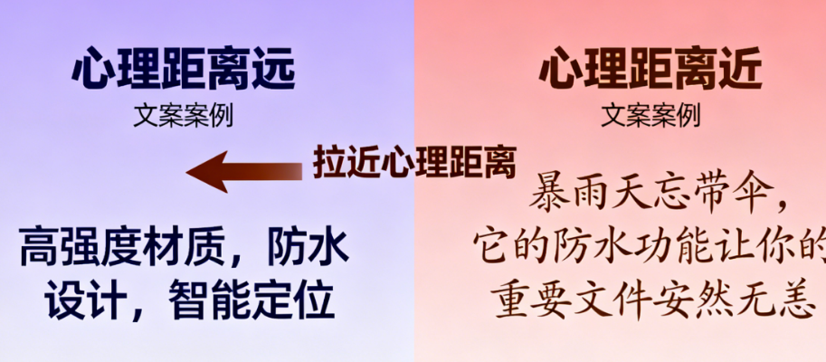 卖点一堆,顾客不追?你的文案可能输在“心理距离”上!