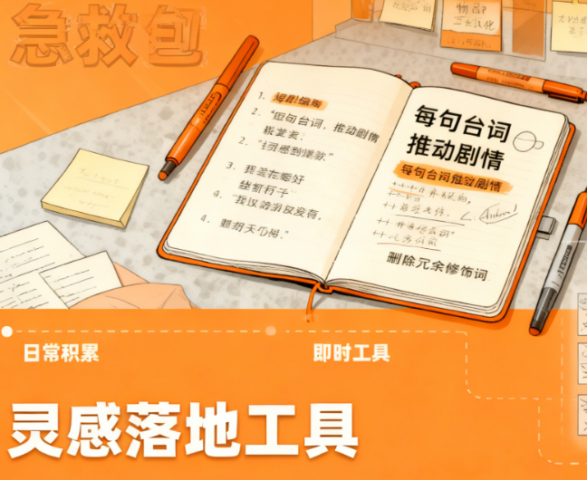 短视频剧情创意枯竭?这6大灵感金矿+3个高阶心法,让你永远不缺好故事!
