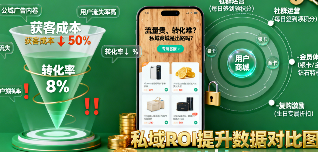 流量贵、转化难？私域商城是出路吗？解读其对中小商家的真正意义