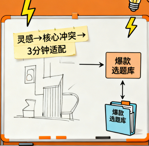 短视频剧情创意枯竭?这6大灵感金矿+3个高阶心法,让你永远不缺好故事!